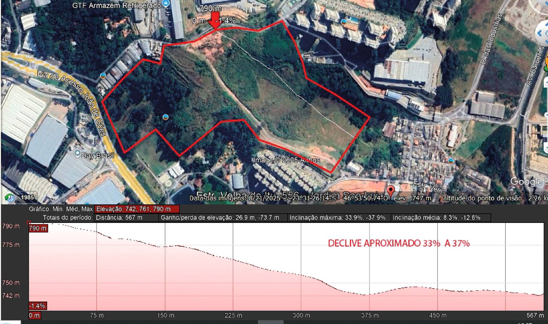 Terreno, 24 hectares - Foto 2